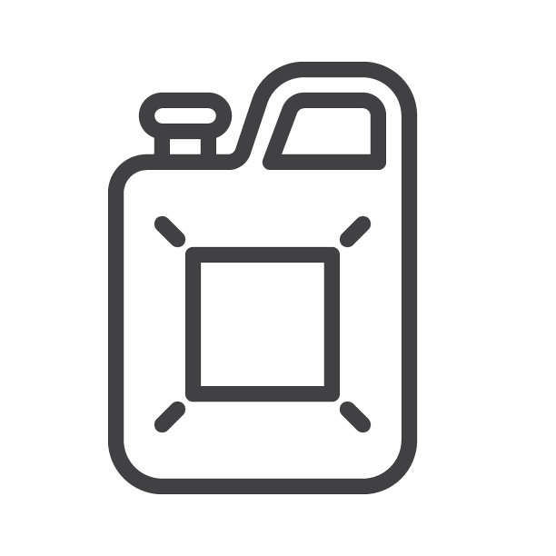 汽油罐直线图标图片下载