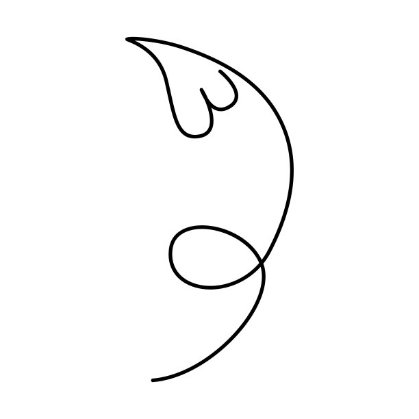 箭头的标志，心脏向上。矢量插图在涂鸦风格孤立在白色背景。可爱的卡通符号的导航卡，贴纸和网页设计图片下载