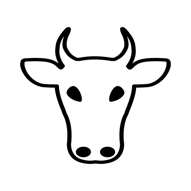 牛的头图标图片下载