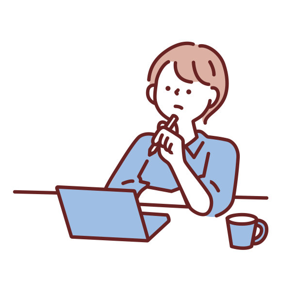 残业する男女のイラスト(仕事、ビジネス、资料作成、会议、疲れ、忙しい、イライラ、失败、多忙) Illustrations of men working overtime . work, business, materials preparation, meetings, fatigue, busyness, irritation图片下载