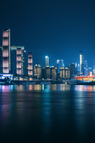 重庆河滨夜景图片下载