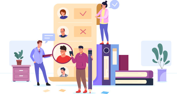 人力资源列表吸引人才招聘数据检查员工图片下载
