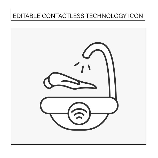 现代技术线条图标图片下载