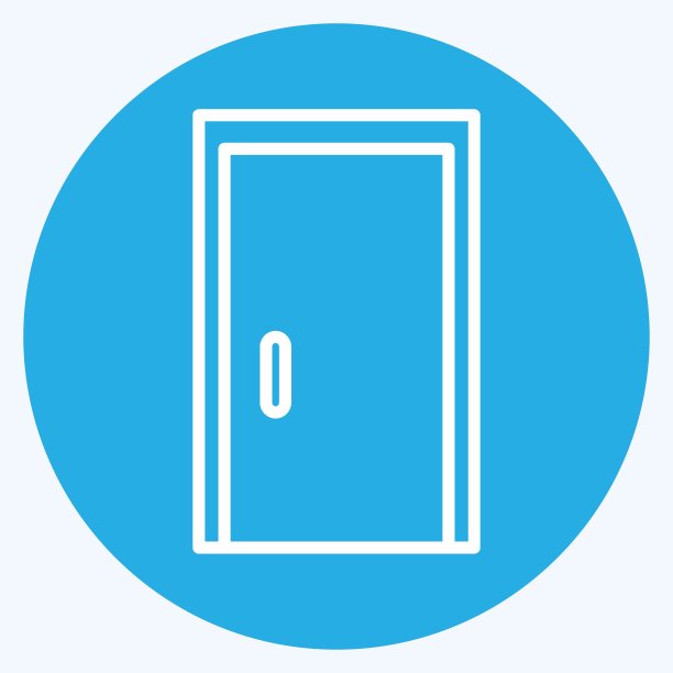 蒸汽房间图标在时尚的蓝色眼睛风格孤立在柔和的蓝色背景图片下载