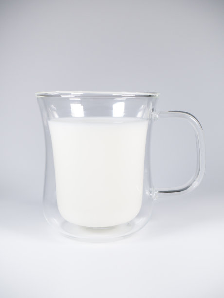 热牛奶，特写照片图片下载