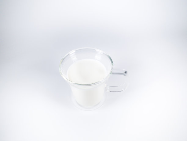 热牛奶，特写照片图片下载