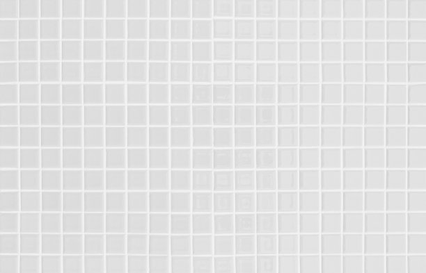 白色或灰色陶瓷墙和地砖抽象背景。设计卧室的几何马赛克纹理装饰。简单的无缝图案背景医院墙壁，食堂和网格纸。图片下载