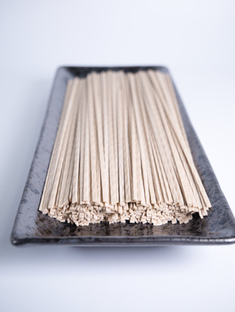 荞麦干面条，特写照片图片下载