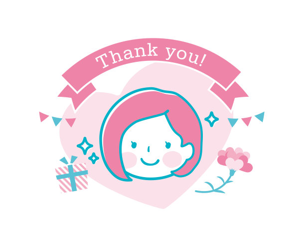 母亲节标志设计插图图片下载