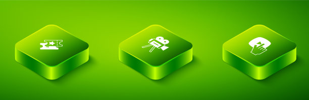 设置等距复古电影摄像机在线播放图片下载