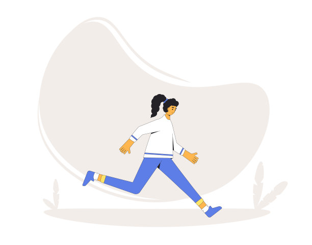 跑步者。慢跑者。穿着运动服的年轻女子。图片下载