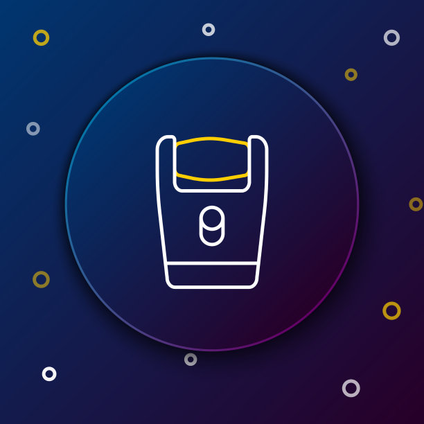 线电动剃须刀片为男士图标孤立上图片下载