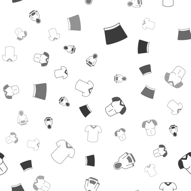 设置裙子连帽衫t恤和无缝模式图片下载