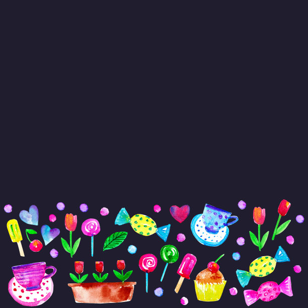 春季叶柄背景花，鸟，心，糖果，冰棒，郁金香，水仙图片下载