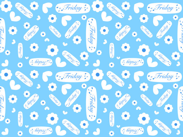 蓝色背景上的花朵图片图片下载