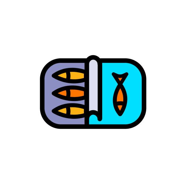 沙丁鱼罐头图标图片下载