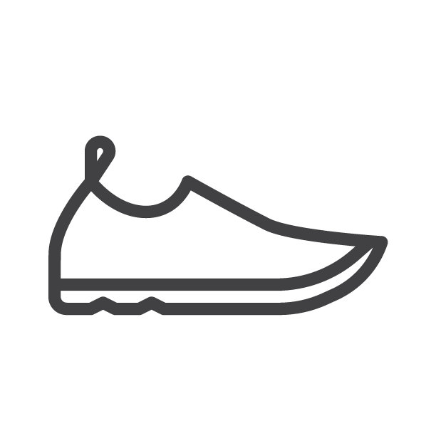 女性运动鞋系列的图标图片下载