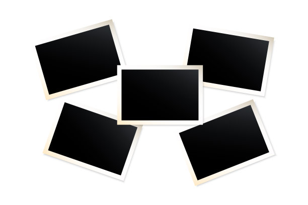 相框。几何元素。复古怀旧的设计。矢量插图。股票的形象。图片下载