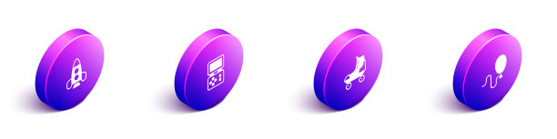 设置等距火箭飞船玩具俄罗斯方块电子图片下载