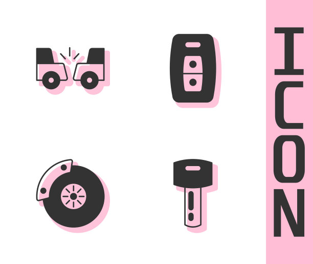 设置汽车钥匙与远程事故制动盘图片下载