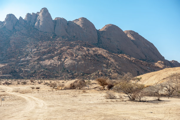 斯皮茨科佩附近的纳米比亚沙漠图片下载