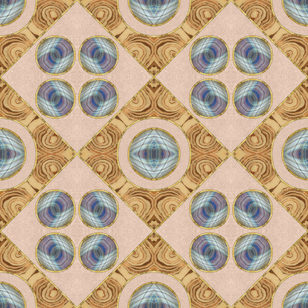 瓷砖的模式。现代装饰。几何无缝模式。彩色玻璃风格的插图。几何透空式。装饰艺术。墙纸，t恤，亚麻制品或包装，纺织品图片下载