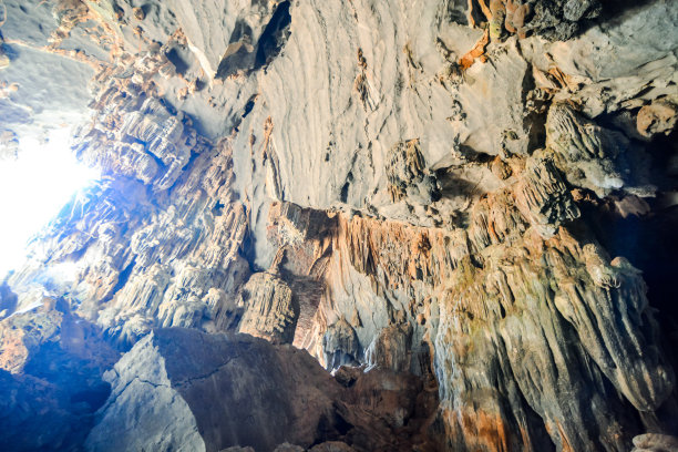 在亚洲老挝的vang vieng拍摄了美丽的风景照片图片下载