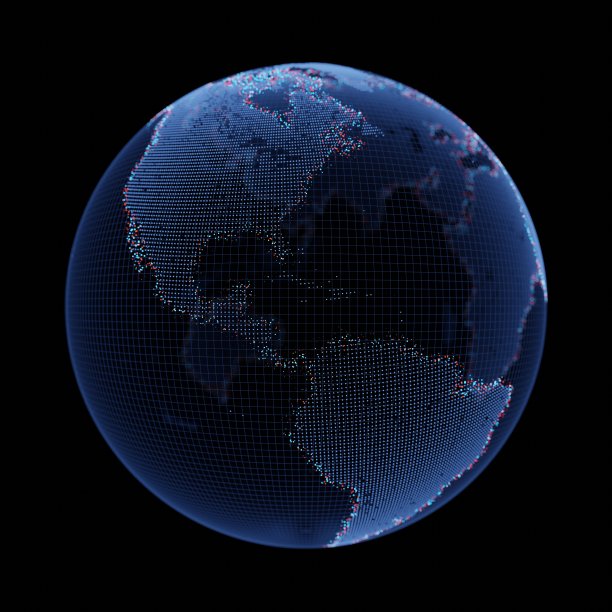 地球全息图图片下载
