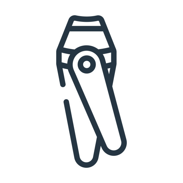 指甲修剪细线图标。指甲，指甲线图标从其他概念孤立轮廓标志。矢量插图符号元素的网页设计和应用程序。图片下载