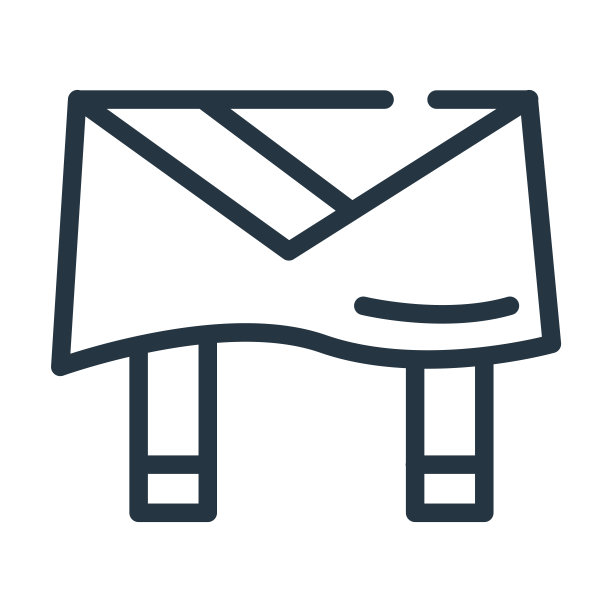 桌布细线图标。纹理，餐厅线性图标从厨房概念孤立的轮廓标志。矢量插图符号元素的网页设计和应用程序。图片下载