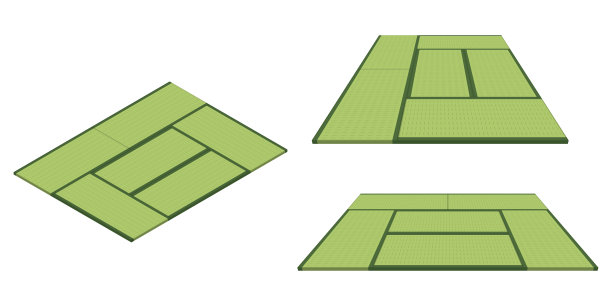 一间有六个榻榻米的房间。图片下载