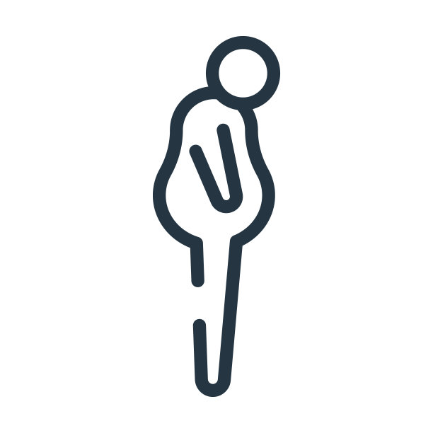 郁闷的人细线图标。人，卡通线性图标从情感概念孤立的轮廓符号。矢量插图符号元素的网页设计和应用程序。图片下载