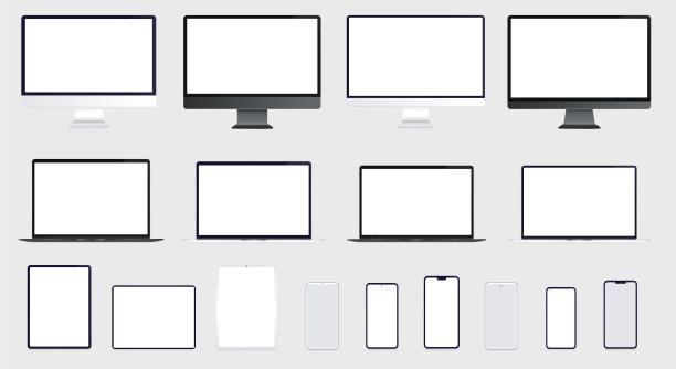 矢量设备集合图片下载
