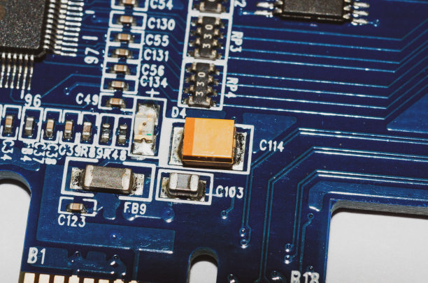 关闭计算机电路板，电子元件和芯片图片下载