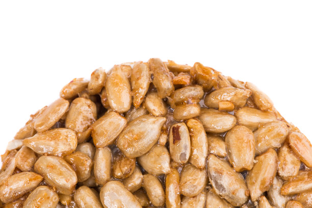 用糖果烘烤的种子做成的饼干。图片下载