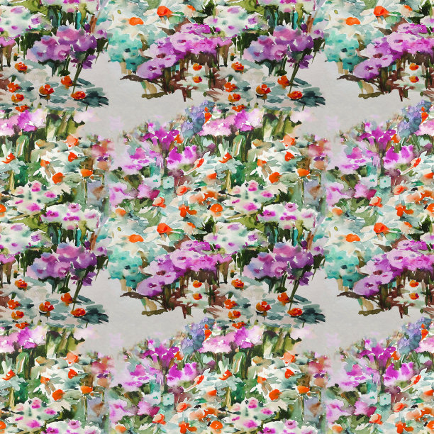 抽象鲜艳的装饰背景。花的图案手工制作。美丽温柔浪漫的兰花花束春花图片下载