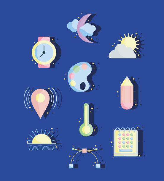 卡通设计图标图片下载