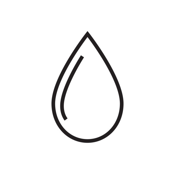 矢量线性图标滴水图片下载