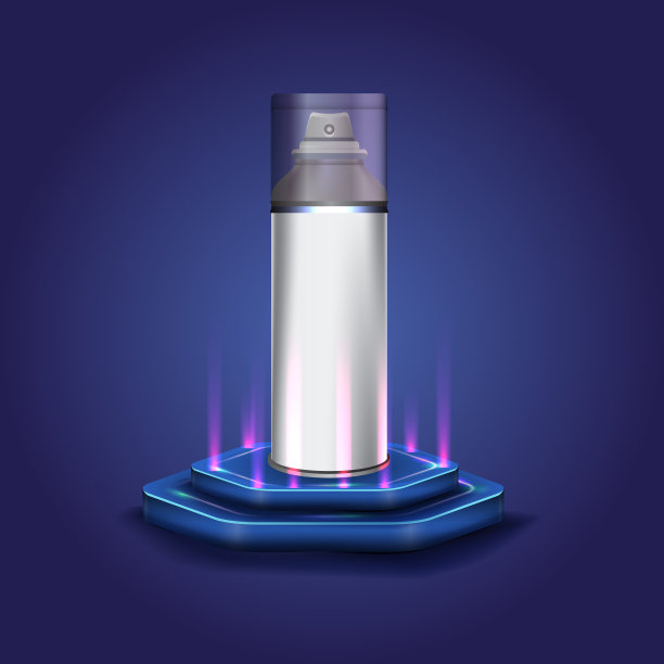 化妆品瓶或保湿霜模型图片下载