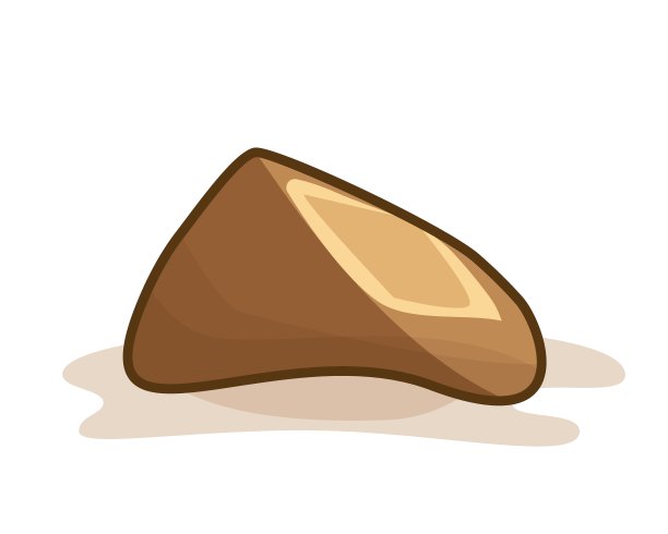 岩石的石头,砂石街。一组不同的巨石。一堆沉重的鹅卵石。坚固的天然建筑材料或山地景观元素。由大大小小的粗糙的大圆石堆积而成。向量图片下载