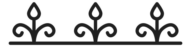 装饰古董边界在金属锻造风格图片下载