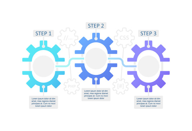 网站优化信息图表设计模板图片下载