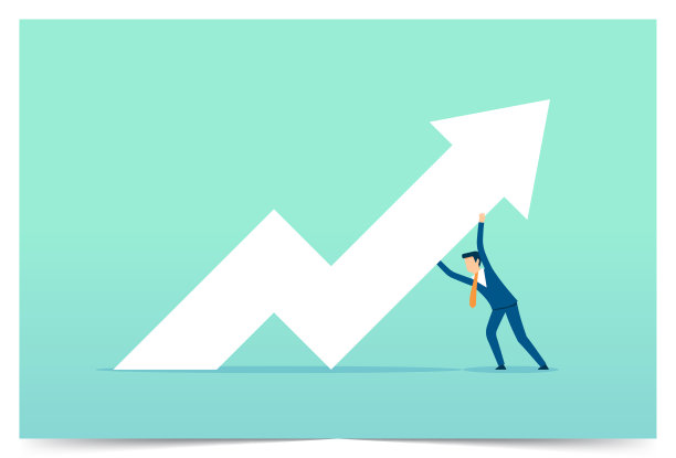 商人停止下降的图表，节省下降的经济，风险和损失，业务指标，财务增长图片下载