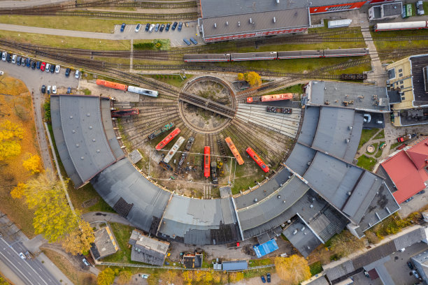 立陶宛维尔纽斯站区全景图图片下载