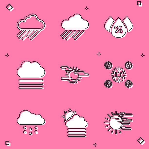 设置云与雨的水滴百分比雾图片下载