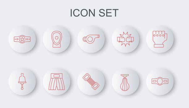 设置线拳击腰带铃声铃声哨声图片下载