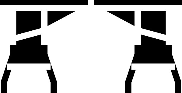 折叠表字形图标图片下载