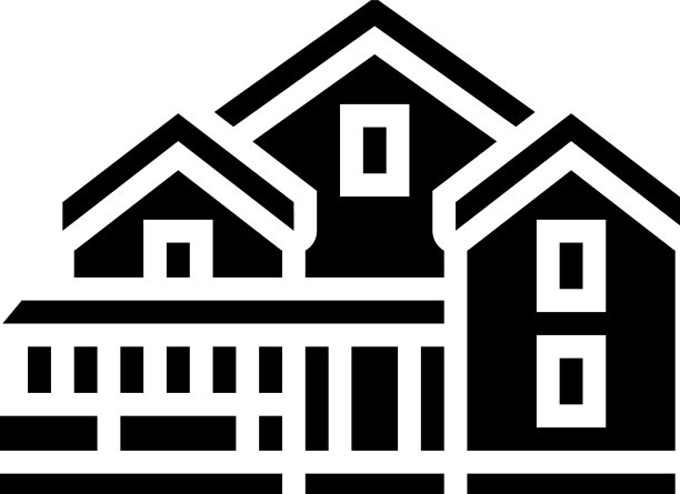 小屋雕文图标图片下载