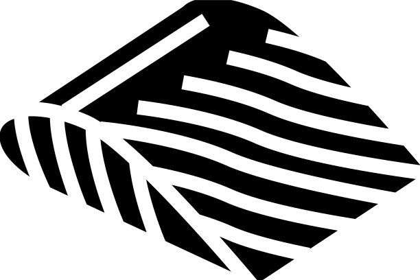 鱼片鲑鱼字形图标图片下载