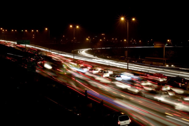 交通时间流逝，Mukarba Chowk，德里，印度图片下载